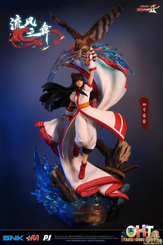 Piji Officially Authorized By Snk The King Of Fighters 1/4 Nakoruru Dancing The Wind