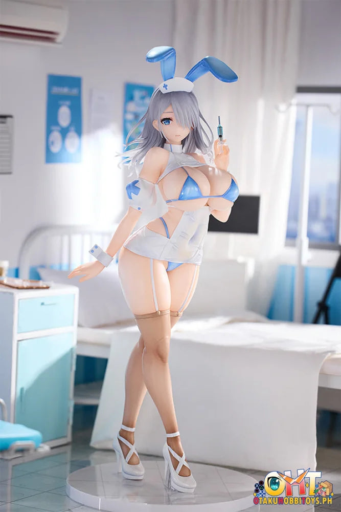 Pink-Cat 1/6 Blue Nurse Bunny Scale Figure