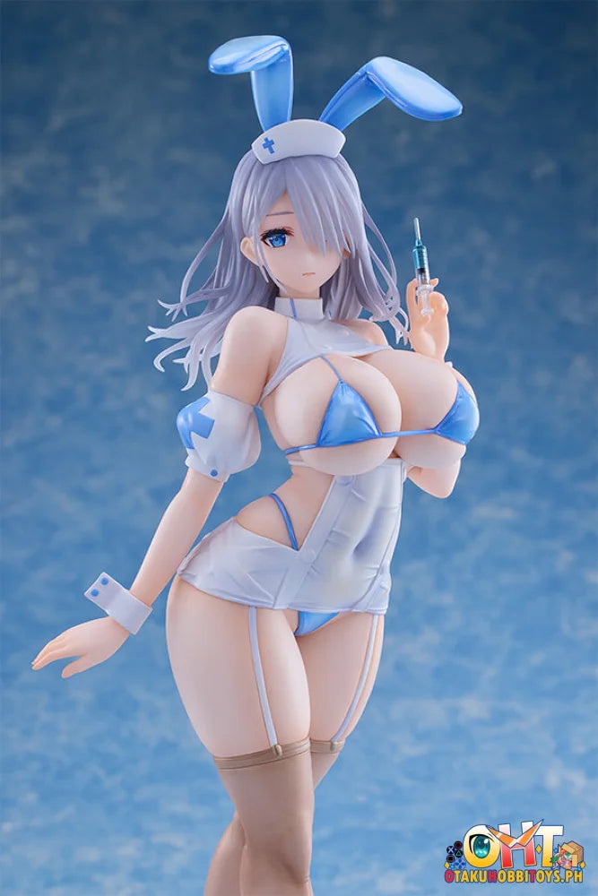 Pink-Cat 1/6 Blue Nurse Bunny Scale Figure