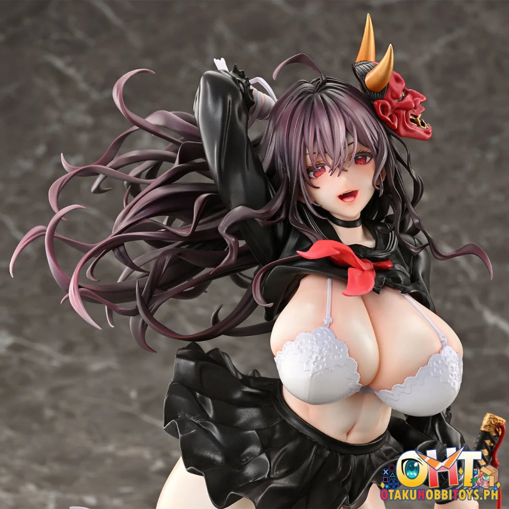 Pink-Cat Mataro Original Character Demon Exorcist Student Council President - Reika Danzaiin