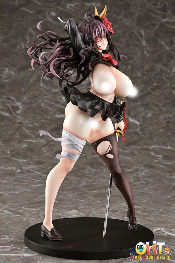 Pink-Cat Mataro Original Character Demon Exorcist Student Council President - Reika Danzaiin