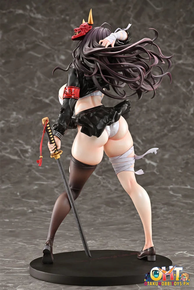 Pink-Cat Mataro Original Character Demon Exorcist Student Council President - Reika Danzaiin