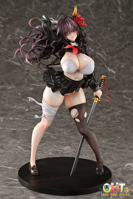 Pink-Cat Mataro Original Character Demon Exorcist Student Council President - Reika Danzaiin