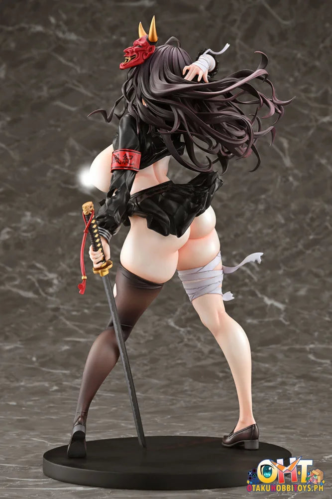 Pink-Cat Mataro Original Character Demon Exorcist Student Council President - Reika Danzaiin