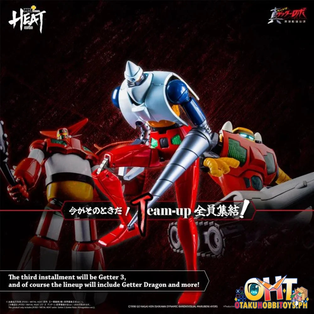 Pose + Metal Heat Series Shin Getter Robot Armageddon 2 Articulated Figure