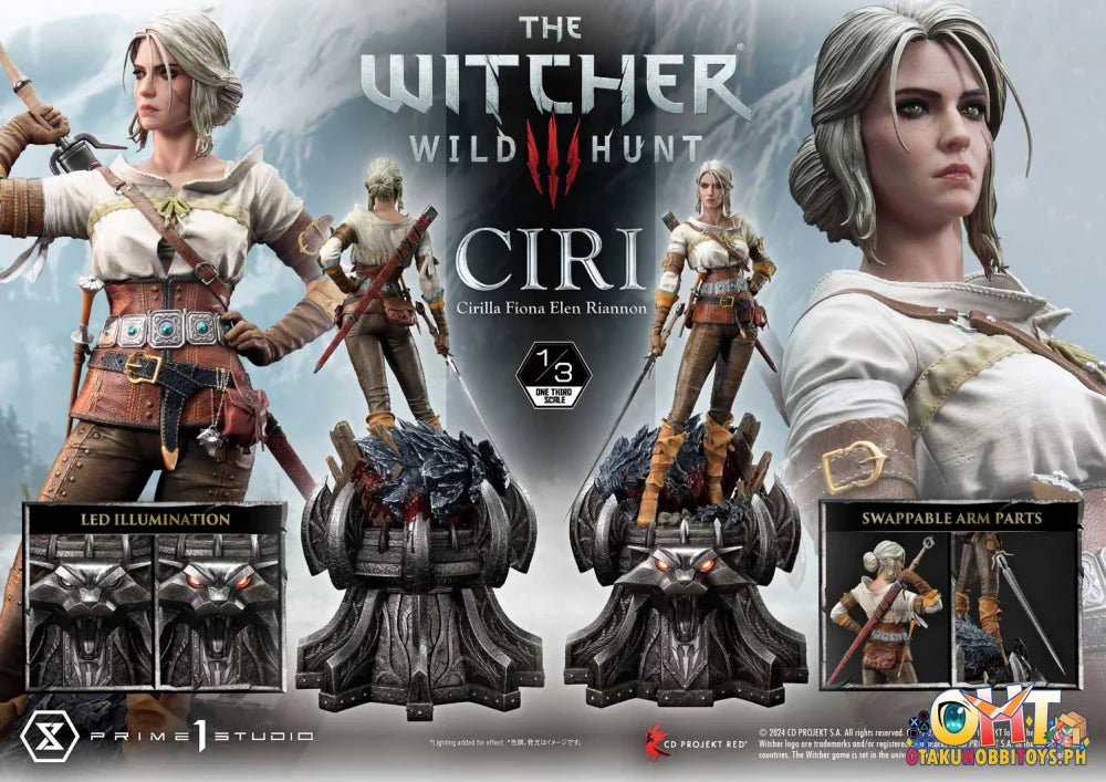 Prime 1 Studio 1/3 Museum Masterline The Witcher 3: Wild Hunt Ciri Fiona Elen Riannon Articulated