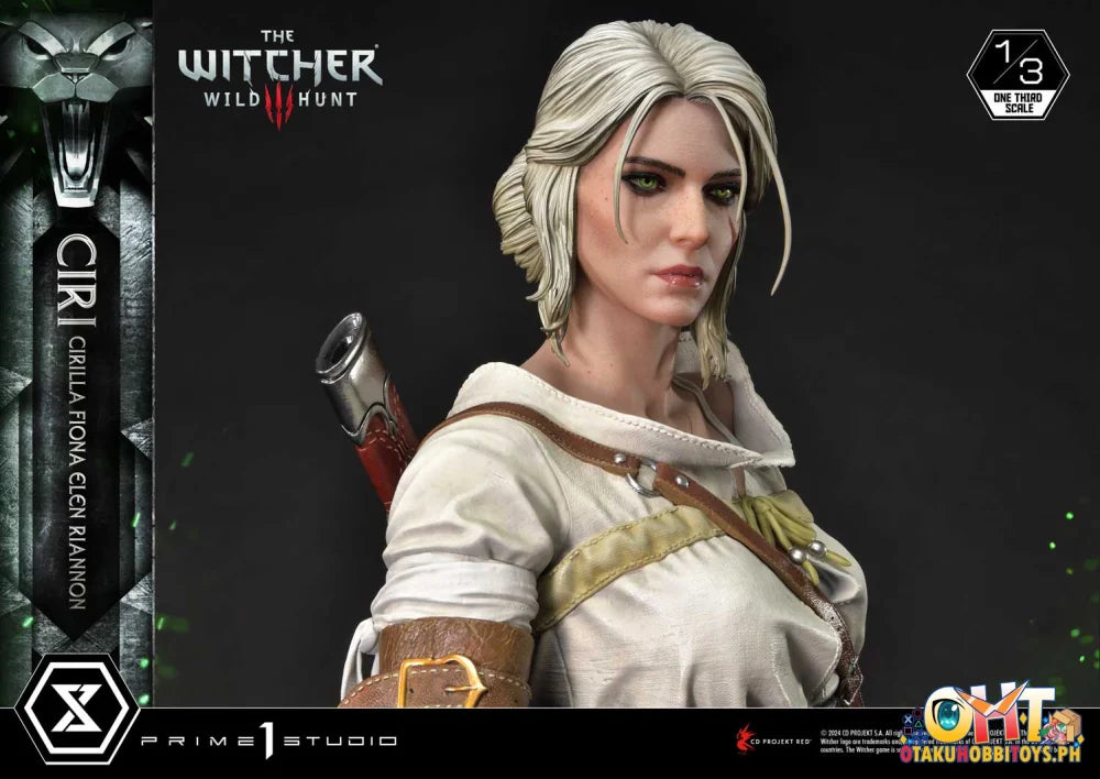 Prime 1 Studio 1/3 Museum Masterline The Witcher 3: Wild Hunt Ciri Fiona Elen Riannon W/ Bonus
