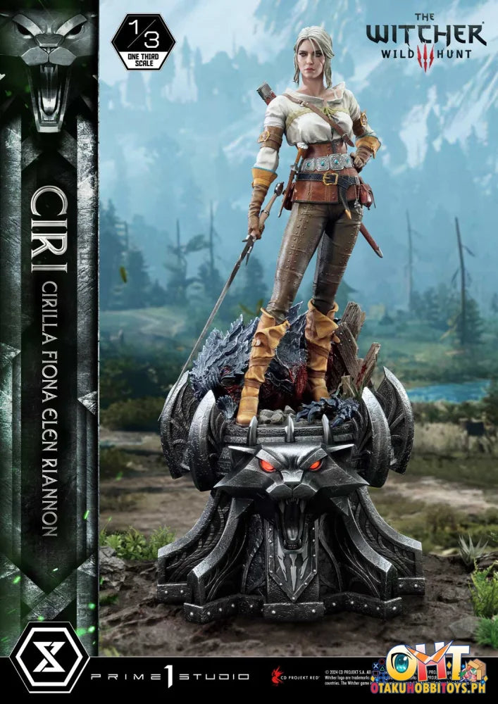 Prime 1 Studio 1/3 Museum Masterline The Witcher 3: Wild Hunt Ciri Fiona Elen Riannon W/ Bonus