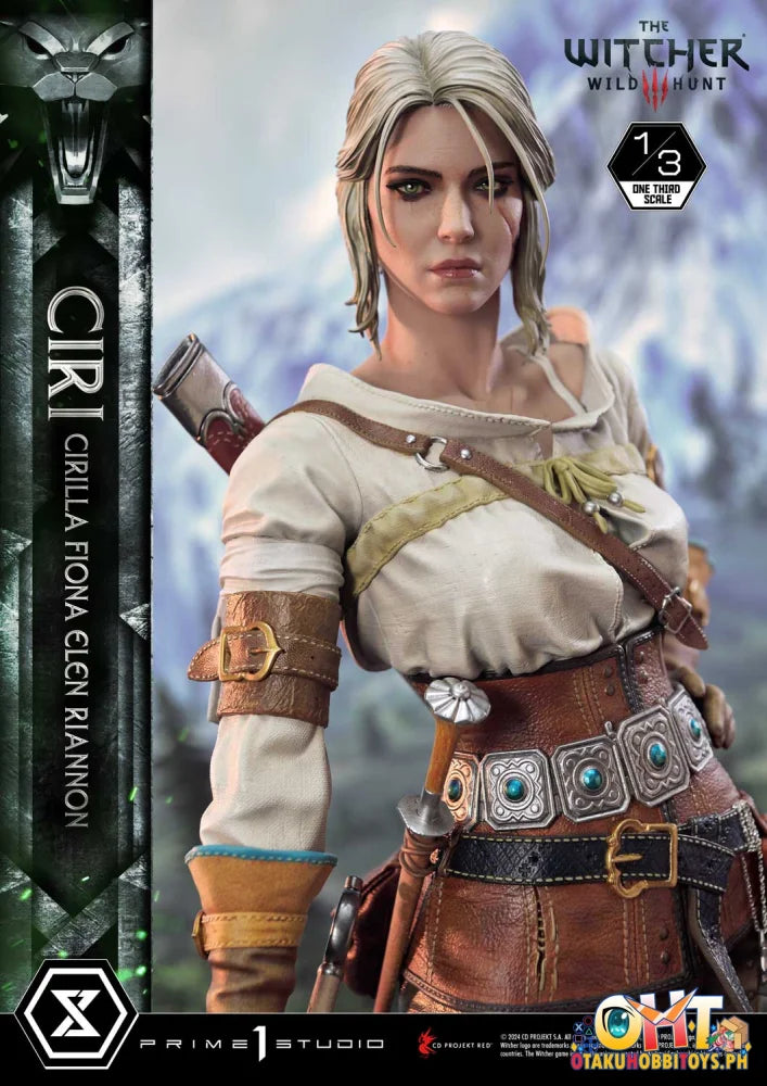 Prime 1 Studio 1/3 Museum Masterline The Witcher 3: Wild Hunt Ciri Fiona Elen Riannon W/ Bonus