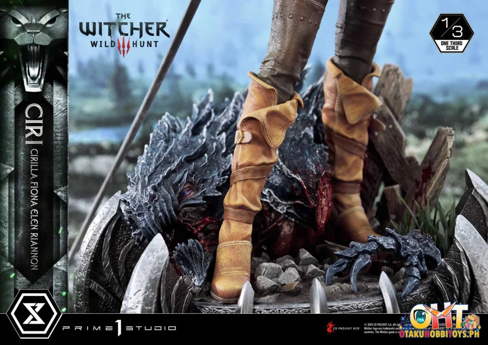 Prime 1 Studio 1/3 Museum Masterline The Witcher 3: Wild Hunt Ciri Fiona Elen Riannon W/ Bonus