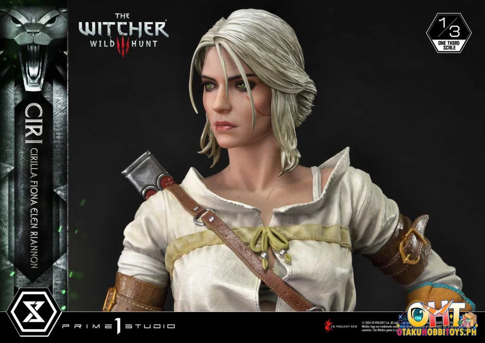 Prime 1 Studio 1/3 Museum Masterline The Witcher 3: Wild Hunt Ciri Fiona Elen Riannon W/ Bonus
