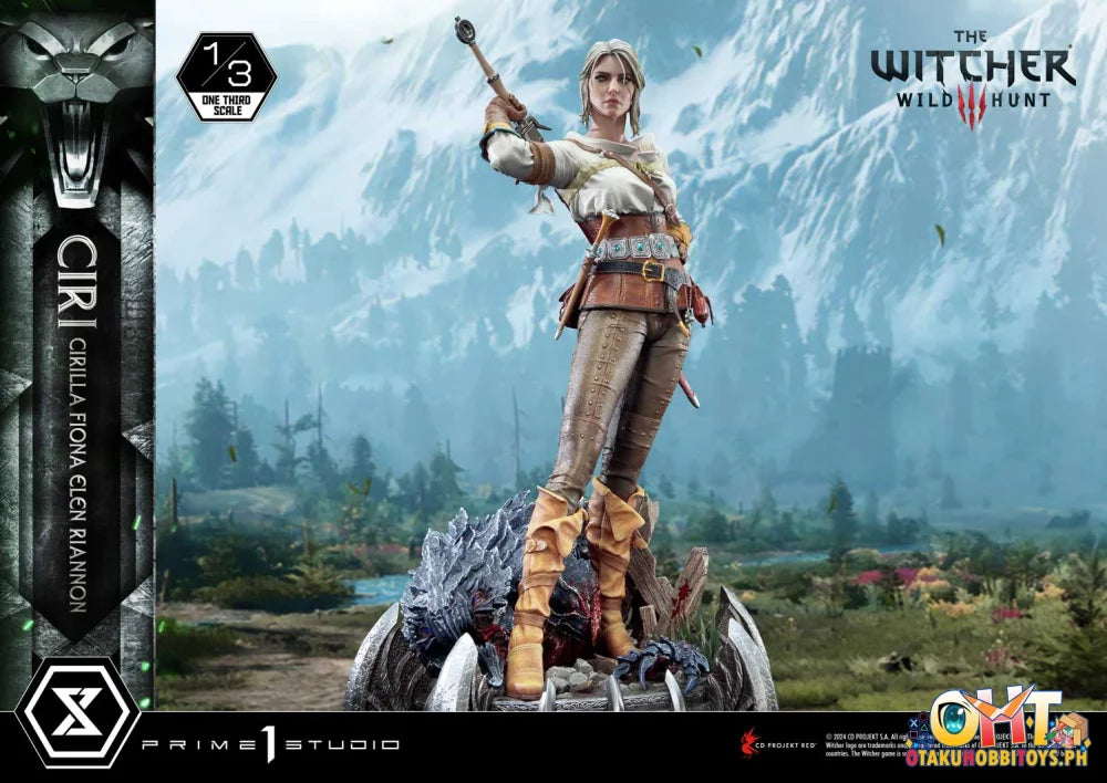 Prime 1 Studio 1/3 Museum Masterline The Witcher 3: Wild Hunt Ciri Fiona Elen Riannon W/ Bonus