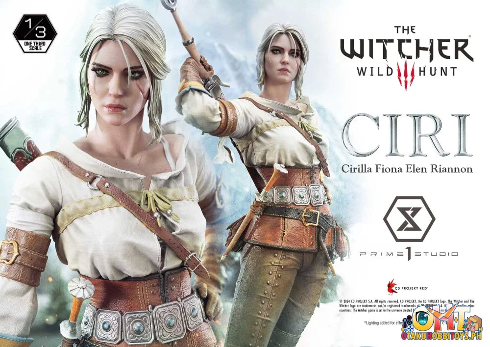 Prime 1 Studio 1/3 Museum Masterline The Witcher 3: Wild Hunt Ciri Fiona Elen Riannon W/ Bonus
