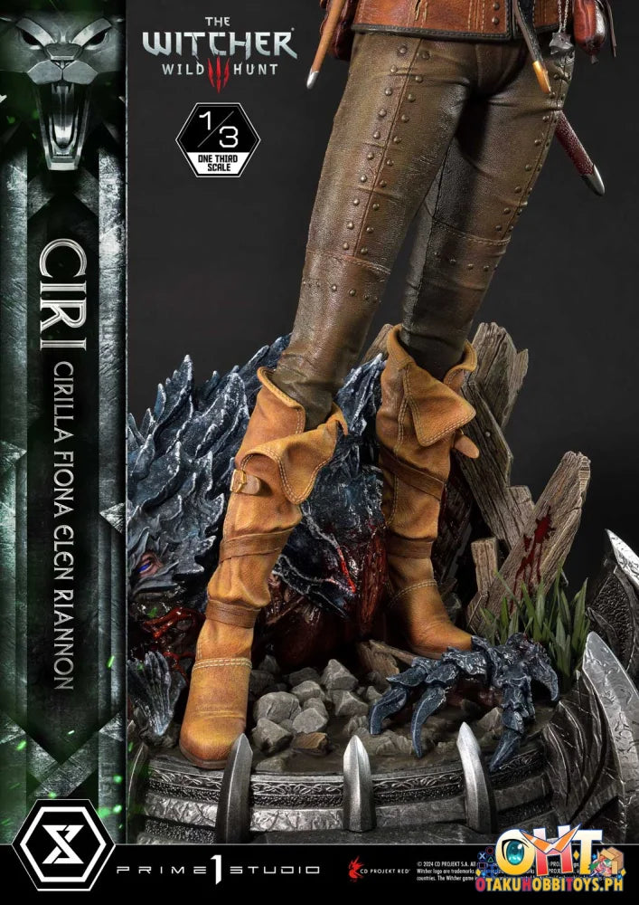 Prime 1 Studio 1/3 Museum Masterline The Witcher 3: Wild Hunt Ciri Fiona Elen Riannon W/ Bonus