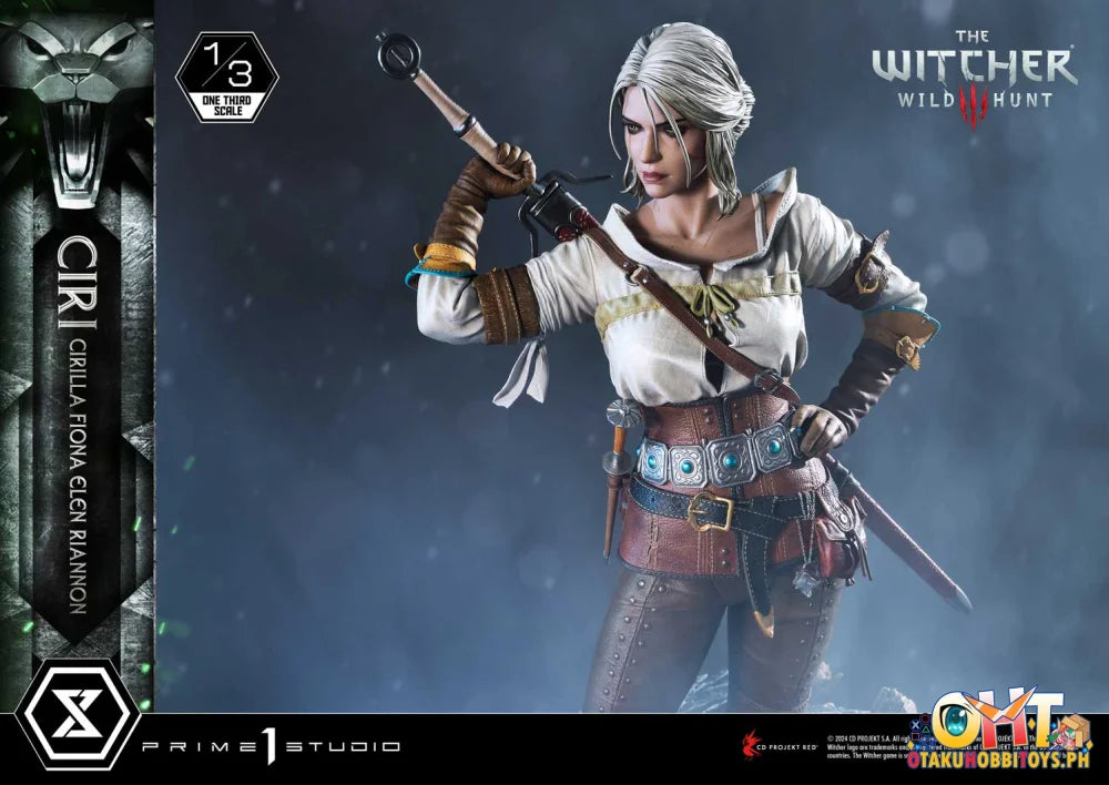 Prime 1 Studio 1/3 Museum Masterline The Witcher 3: Wild Hunt Ciri Fiona Elen Riannon W/ Bonus