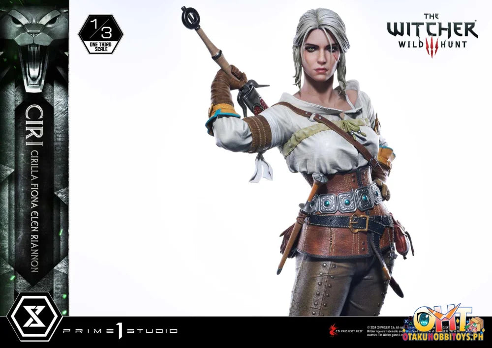 Prime 1 Studio 1/3 Museum Masterline The Witcher 3: Wild Hunt Ciri Fiona Elen Riannon W/ Bonus