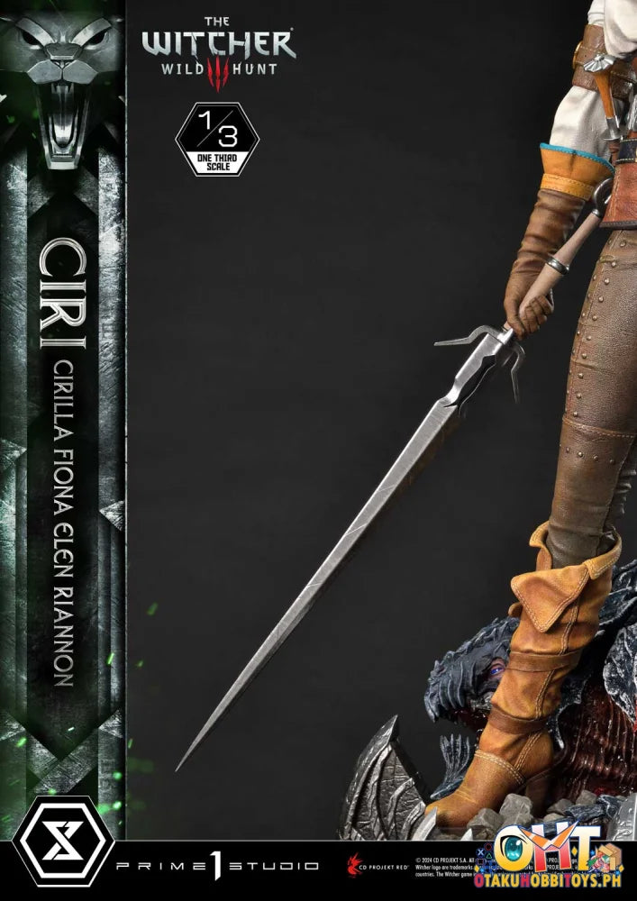 Prime 1 Studio 1/3 Museum Masterline The Witcher 3: Wild Hunt Ciri Fiona Elen Riannon W/ Bonus