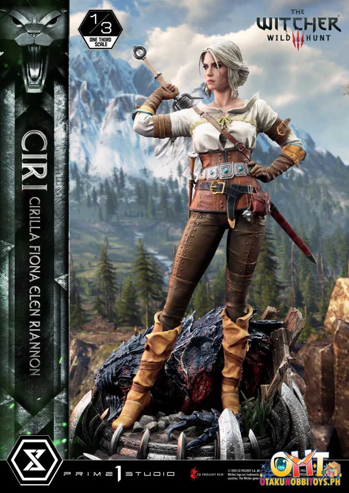Prime 1 Studio 1/3 Museum Masterline The Witcher 3: Wild Hunt Ciri Fiona Elen Riannon W/ Bonus