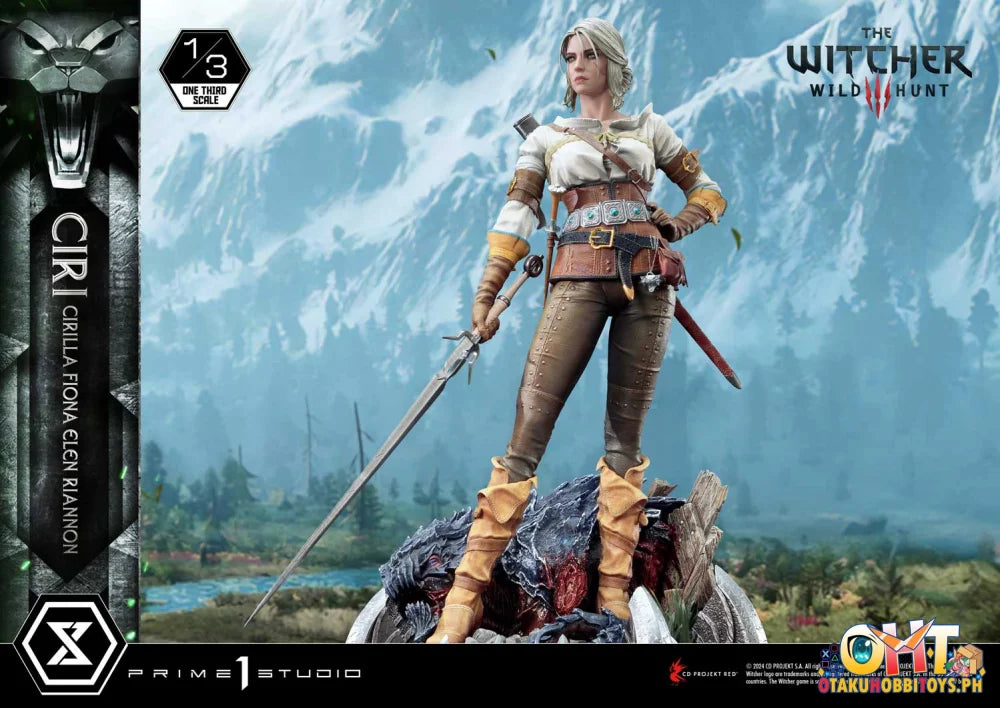 Prime 1 Studio 1/3 Museum Masterline The Witcher 3: Wild Hunt Ciri Fiona Elen Riannon W/ Bonus