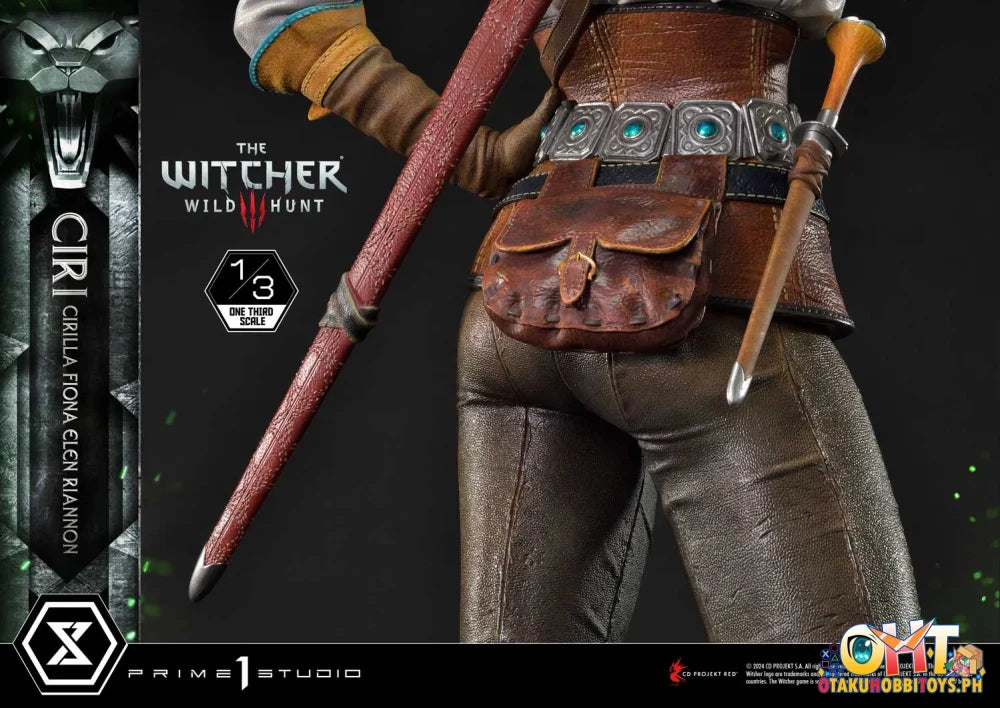 Prime 1 Studio 1/3 Museum Masterline The Witcher 3: Wild Hunt Ciri Fiona Elen Riannon W/ Bonus