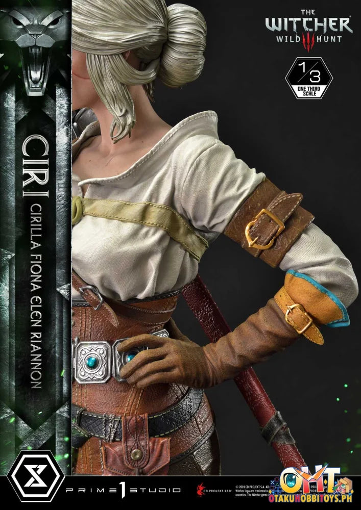Prime 1 Studio 1/3 Museum Masterline The Witcher 3: Wild Hunt Ciri Fiona Elen Riannon W/ Bonus