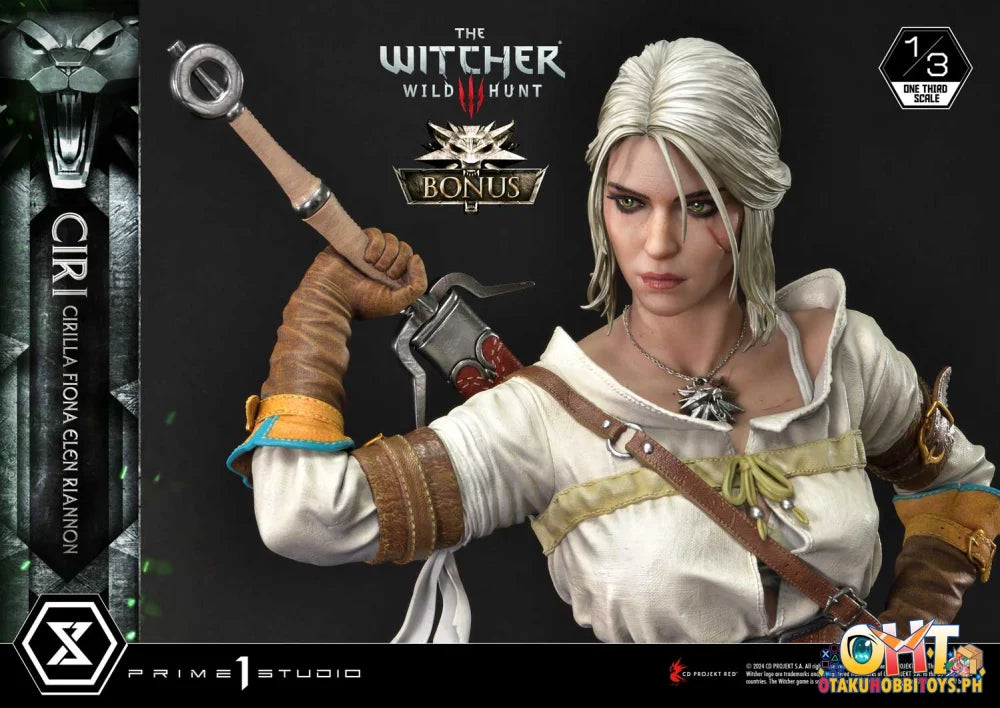Prime 1 Studio 1/3 Museum Masterline The Witcher 3: Wild Hunt Ciri Fiona Elen Riannon W/ Bonus