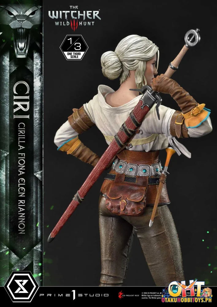 Prime 1 Studio 1/3 Museum Masterline The Witcher 3: Wild Hunt Ciri Fiona Elen Riannon W/ Bonus