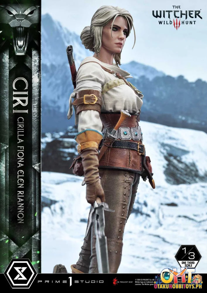 Prime 1 Studio 1/3 Museum Masterline The Witcher 3: Wild Hunt Ciri Fiona Elen Riannon W/ Bonus