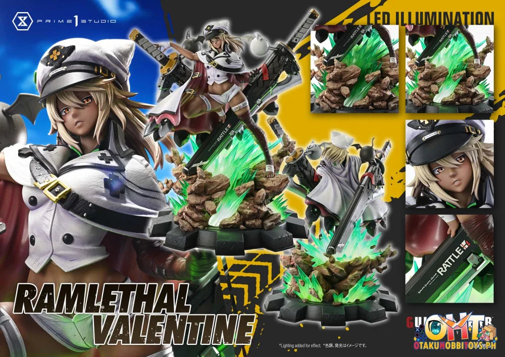 Prime 1 Studio 1/4 Ultimate Premium Masterline GUILTY GEAR -STRIVE- RAMLETHAL VALENTINE Scale Figure