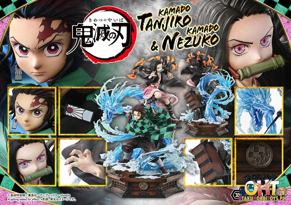 Prime 1 studio 1/6 Concept Masterline Demon Slayer: Kimetsu no Yaiba KAMADO TANJIRO & KAMADO NEZUKO Scale Figure