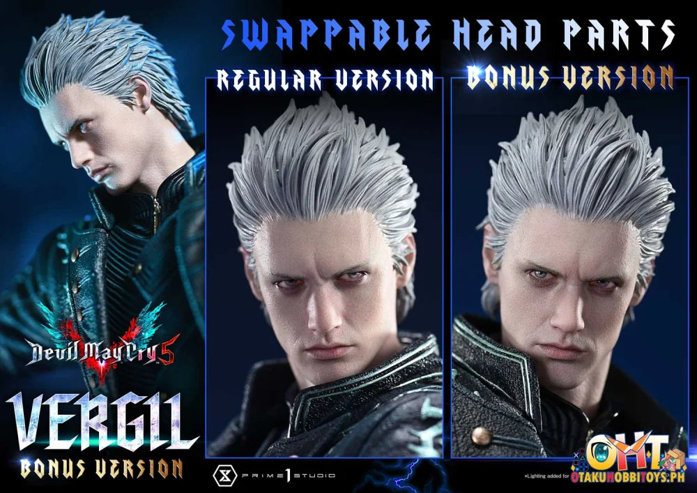 Prime 1 Studio 1/6 Concept Masterline Devil May Cry 5 Virgil Bonus Version Scale Figure