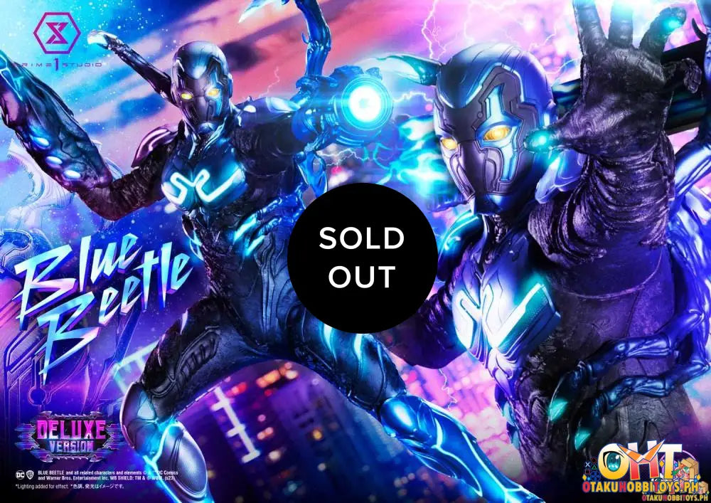 Prime 1 Studio Blue Beetle Museum Masterline 1/3 Deluxe Bonus Version Mmblb-01Dxs Scale Figure