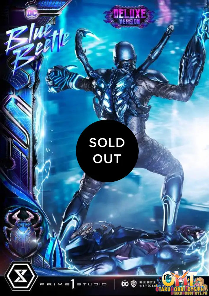 Prime 1 Studio Blue Beetle Museum Masterline 1/3 Deluxe Bonus Version Mmblb-01Dxs Scale Figure