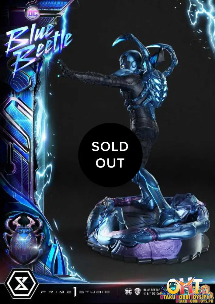 Prime 1 Studio Blue Beetle Museum Masterline 1/3 Deluxe Bonus Version Mmblb-01Dxs Scale Figure