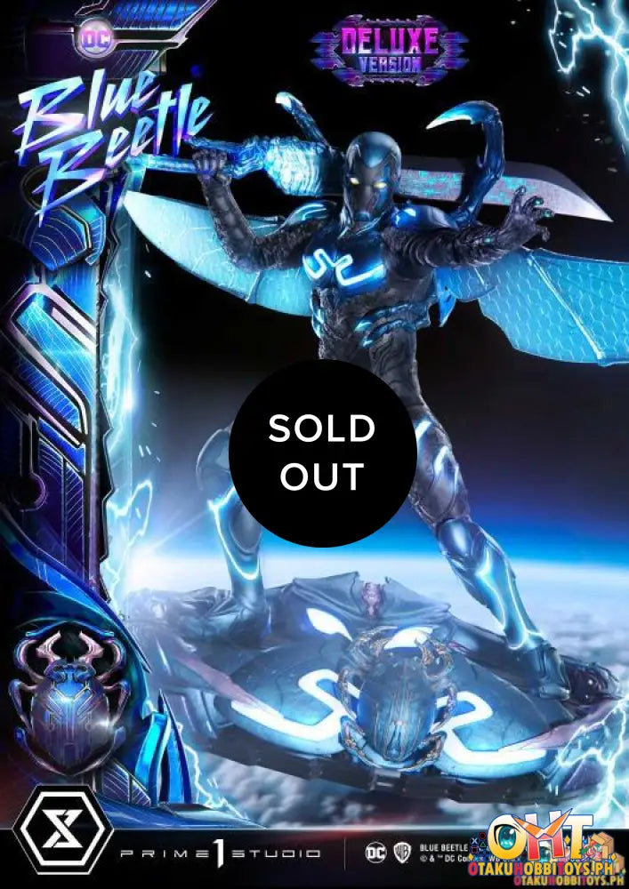 Prime 1 Studio Blue Beetle Museum Masterline 1/3 Deluxe Bonus Version Mmblb-01Dxs Scale Figure
