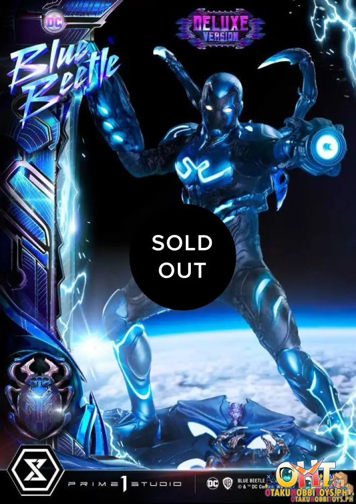 Prime 1 Studio Blue Beetle Museum Masterline 1/3 Deluxe Bonus Version Mmblb-01Dxs Scale Figure