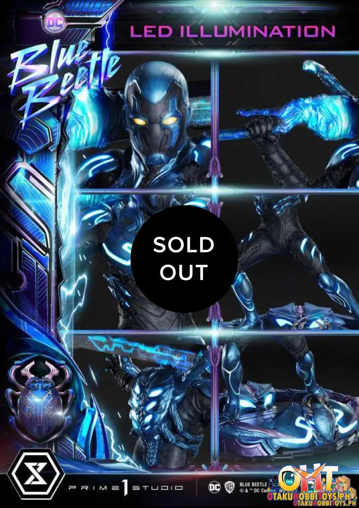Prime 1 Studio Blue Beetle Museum Masterline 1/3 Mmblb-01 Scale Figureprize Figure