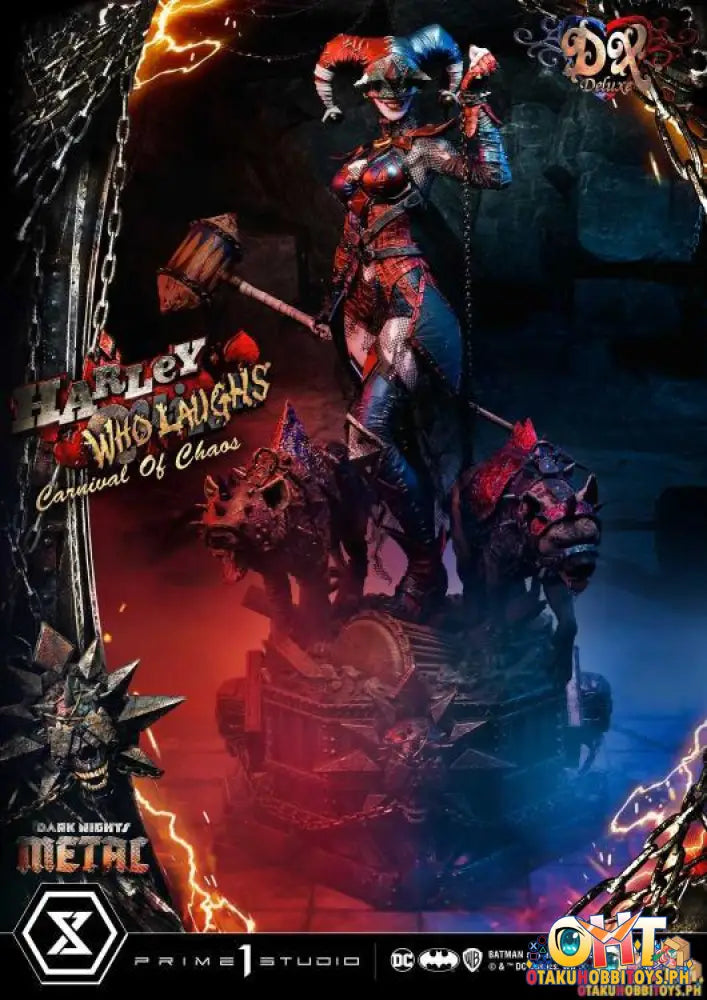 Prime 1 Studio Dark Nights: Metal Museum Masterline 1/3 Harley Quinn Who Laughs Deluxe Bonus Version