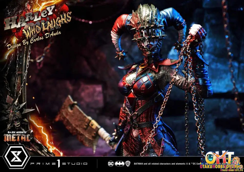 Prime 1 Studio Dark Nights: Metal Museum Masterline 1/3 Harley Quinn Who Laughs Deluxe Bonus Version