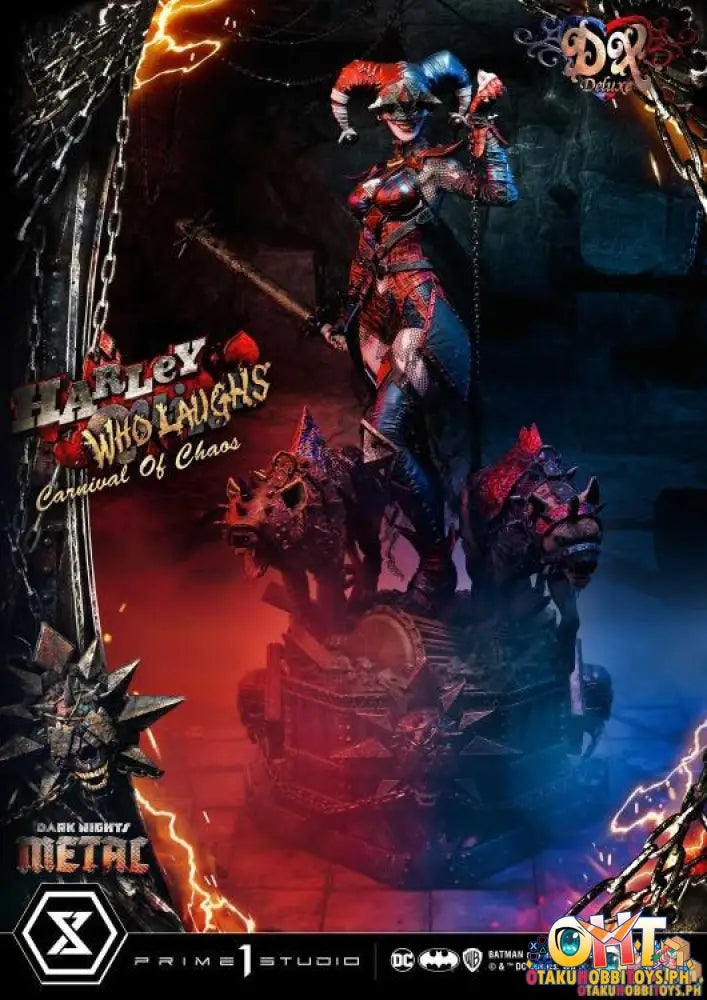 Prime 1 Studio Dark Nights: Metal Museum Masterline 1/3 Harley Quinn Who Laughs Deluxe Bonus Version