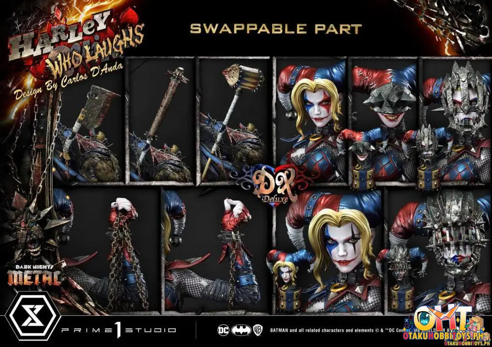 Prime 1 Studio Dark Nights: Metal Museum Masterline 1/3 Harley Quinn Who Laughs Deluxe Bonus Version