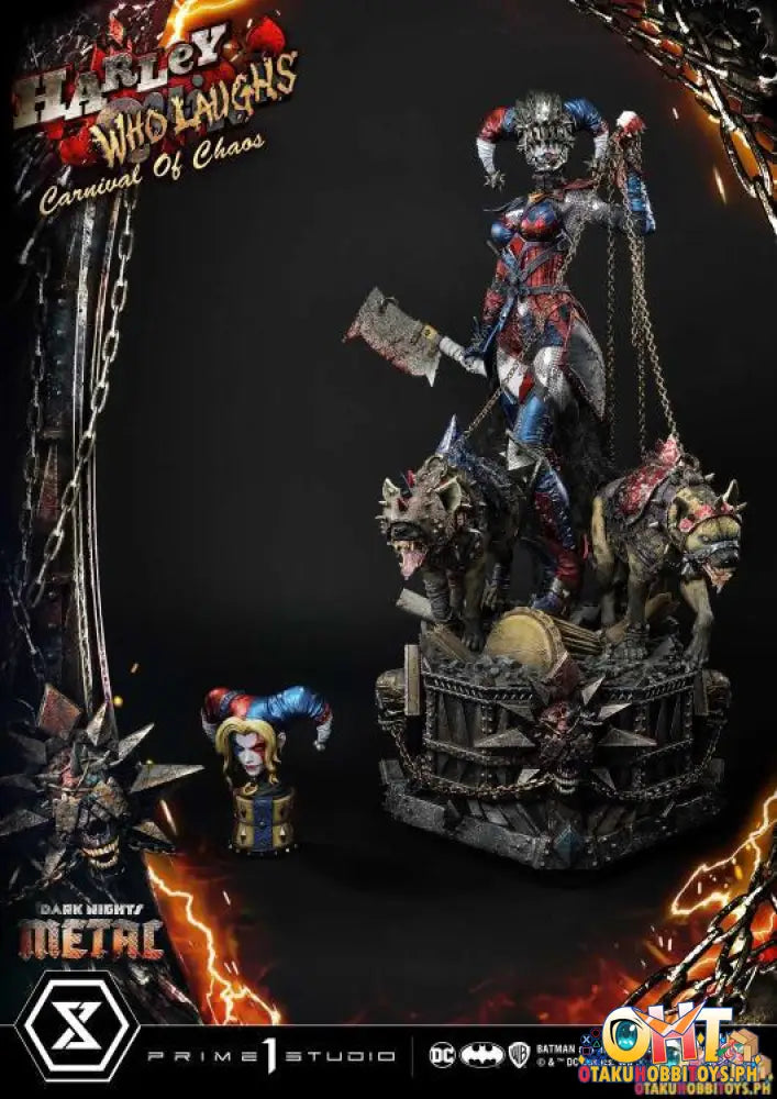 Prime 1 Studio Dark Nights: Metal Museum Masterline 1/3 Harley Quinn Who Laughs Deluxe Bonus Version