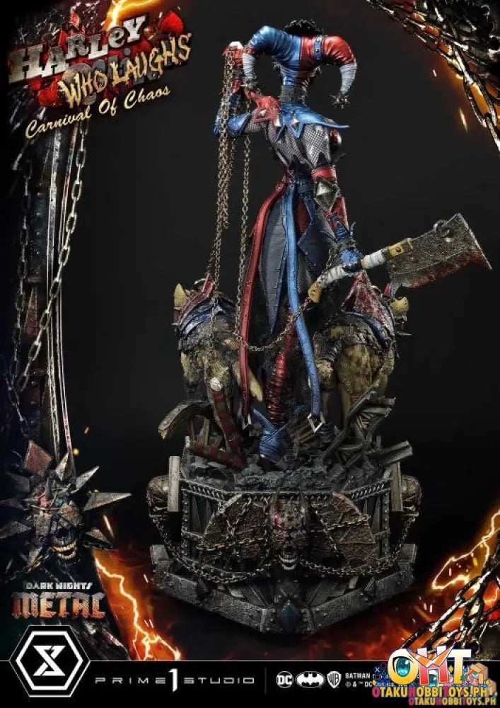 Prime 1 Studio Dark Nights: Metal Museum Masterline 1/3 Harley Quinn Who Laughs Deluxe Bonus Version