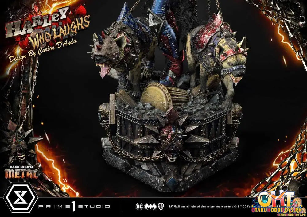 Prime 1 Studio Dark Nights: Metal Museum Masterline 1/3 Harley Quinn Who Laughs Deluxe Bonus Version