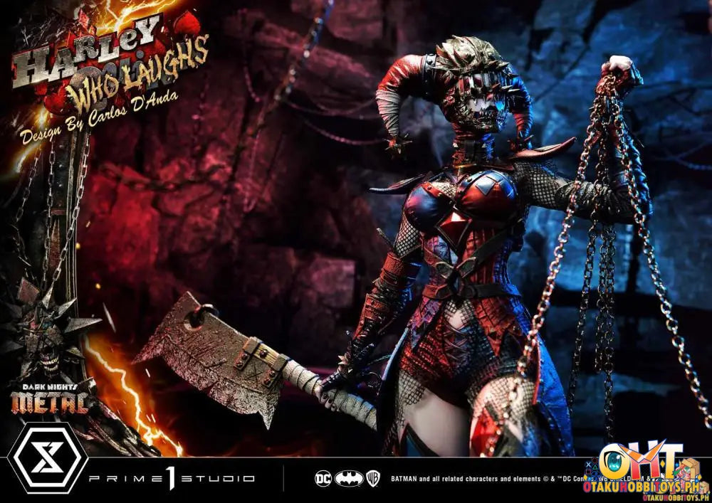 Prime 1 Studio Dark Nights: Metal Museum Masterline 1/3 Harley Quinn Who Laughs Deluxe Bonus Version