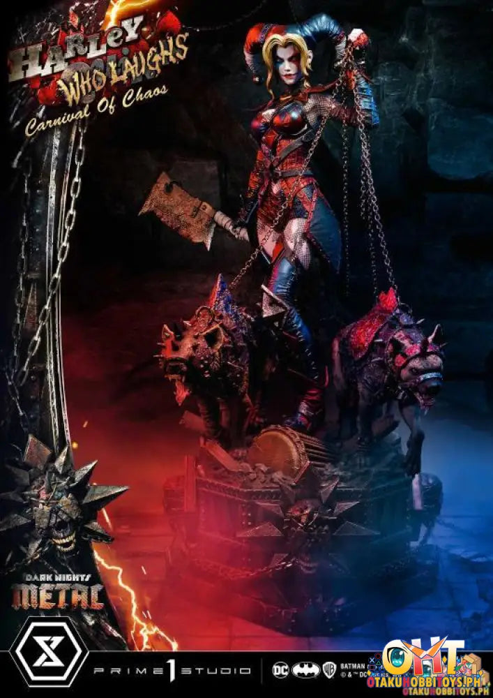Prime 1 Studio Dark Nights: Metal Museum Masterline 1/3 Harley Quinn Who Laughs Deluxe Bonus Version