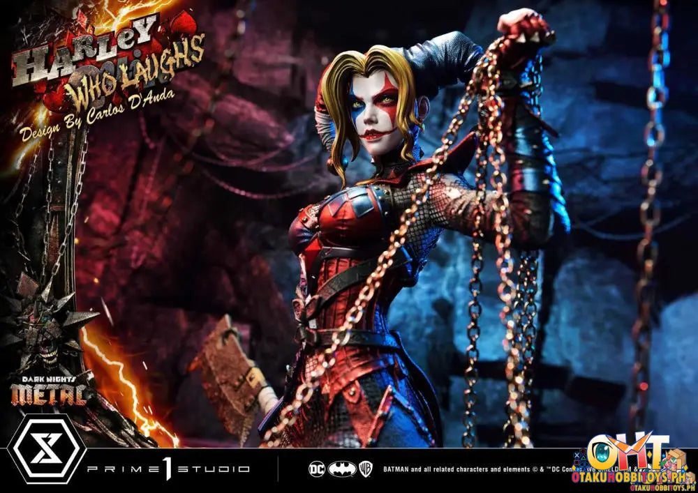 Prime 1 Studio Dark Nights: Metal Museum Masterline 1/3 Harley Quinn Who Laughs Deluxe Bonus Version