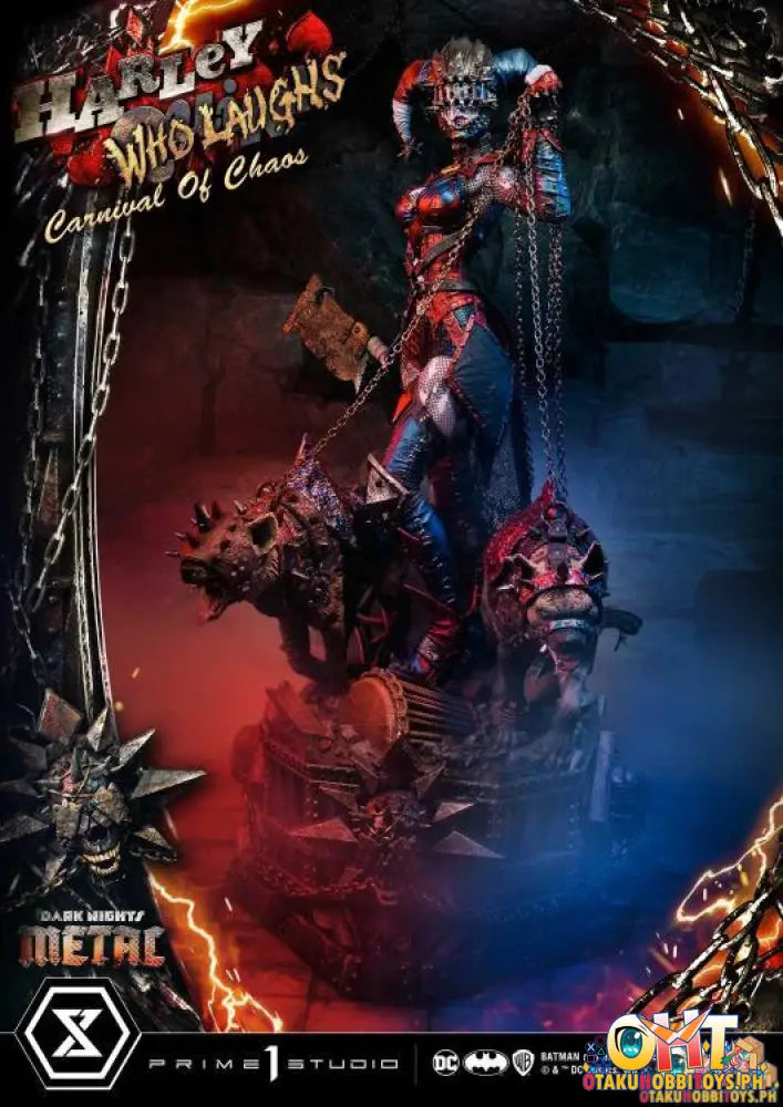 Prime 1 Studio Dark Nights: Metal Museum Masterline 1/3 Harley Quinn Who Laughs Deluxe Bonus Version