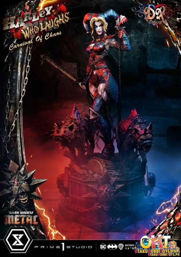 Prime 1 Studio Dark Nights: Metal Museum Masterline 1/3 Harley Quinn Who Laughs Deluxe Bonus Version