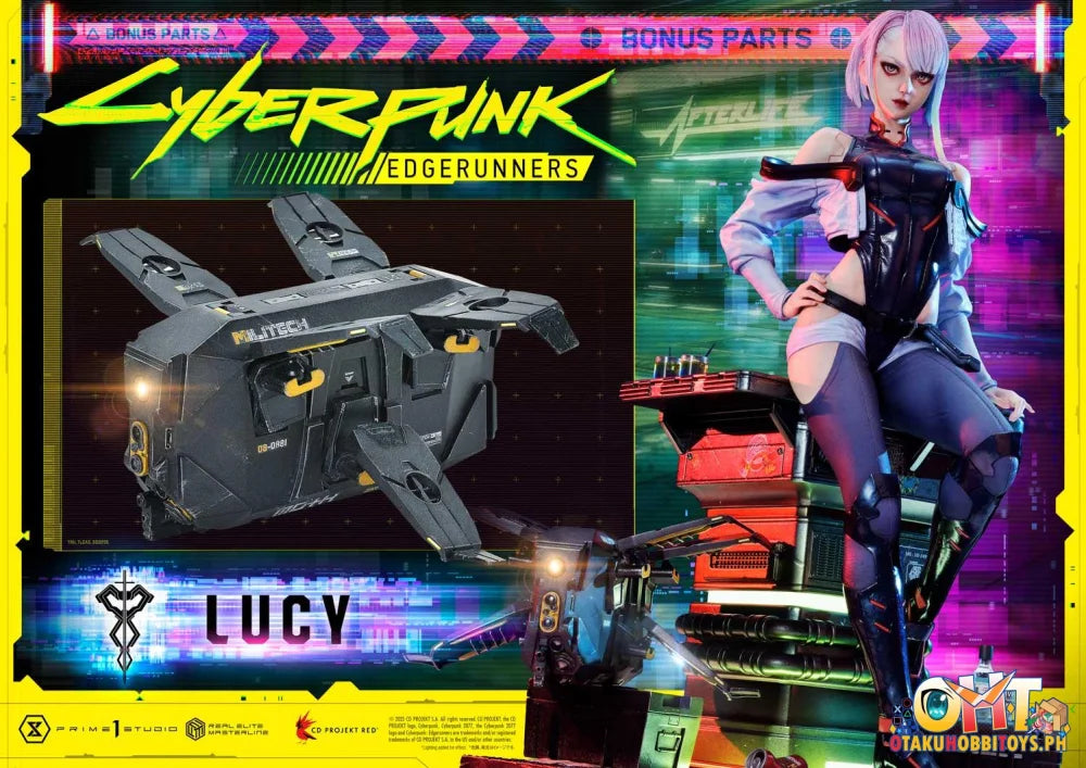 Prime 1 Studio Real Elite Masterline 1/4 Cyberpunk: Edgerunners Lucy Deluxe Bonus Ver. Scale Figure